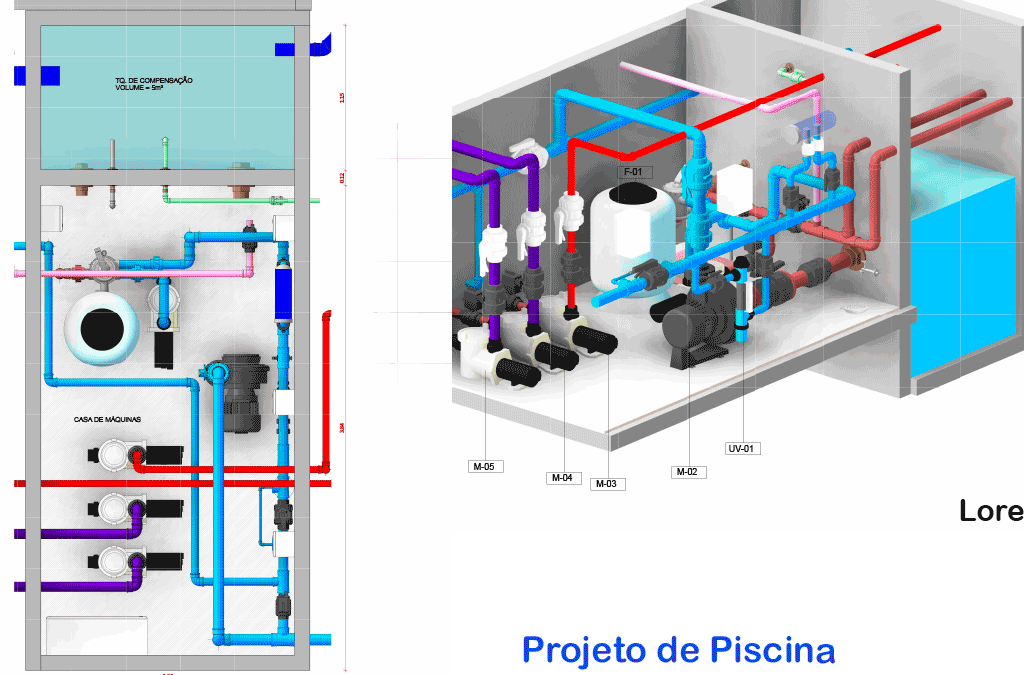 Projeto de Piscina